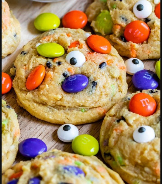 Halloween Monster cookies